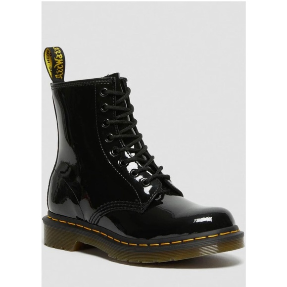 Patent leather Dr Marten airwave boots, barely worn - Picture 2 of 8